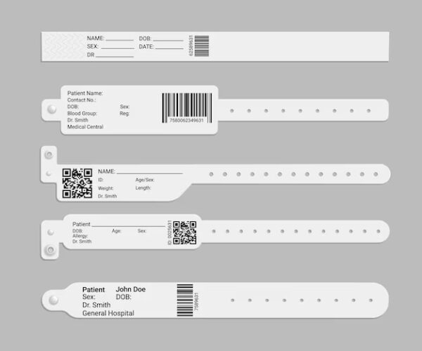 RFID Patient Identification Wristband